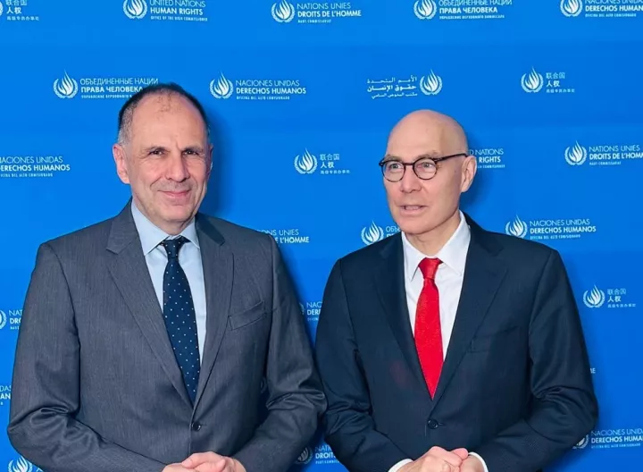 Συνάντηση Γ. Γεραπετρίτη με Φ. Τουρκ στη Γενεύη - Στο επίκεντρο Ουκρανία και Γάζα