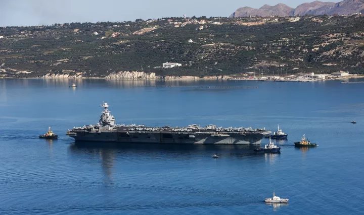 Κατασκοπεία στη Σούδα: Γεωργιανός είχε φωτογραφίες του αεροπλανοφόρου Ford - Επικοινωνούσε με Ιράν