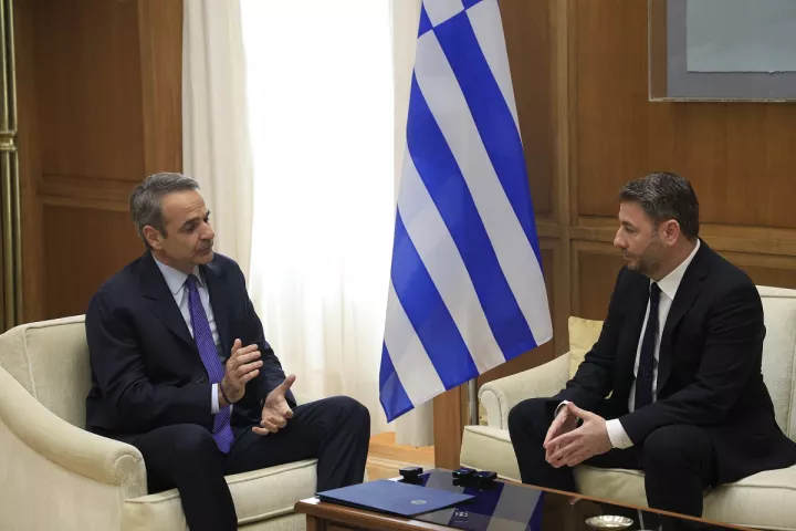  Κυρ. Μητσοτάκης σε Ν. Ανδρουλάκη: Η ελληνική διπλωματία και οι αναβαθμισμένες Ένοπλες Δυνάμεις τίθενται στην υπηρεσία του οικουμενικού ελληνισμού