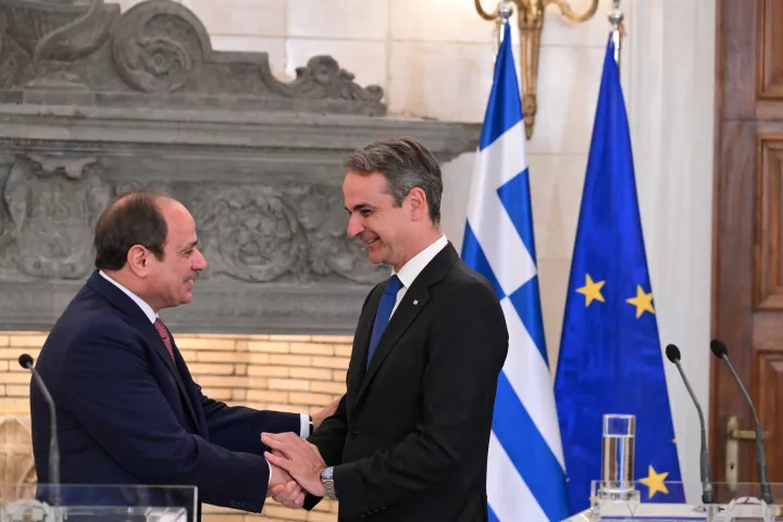 Επικοινωνία Κυρ. Μητσοτάκη με τον πρόεδρο της Αιγύπτου για τις εξελίξεις στη Μέση Ανατολή