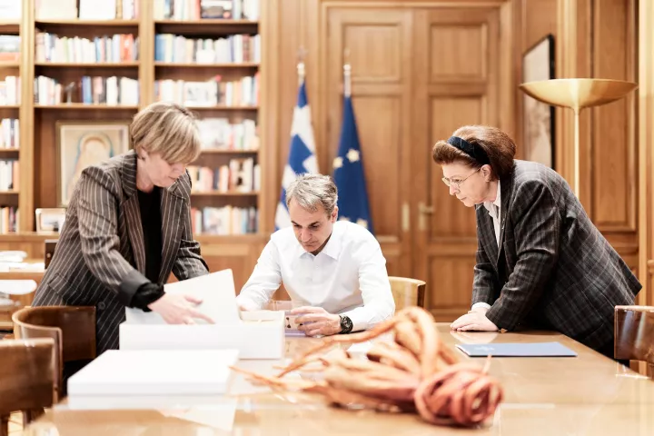 Κυρ. Μητσοτάκης για φωτογραφίες Καισαριανής: Ένιωσα συγκίνηση, ρίγος αλλά και υπερηφάνεια