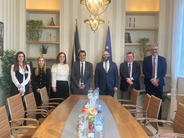 Συνάντηση Θ. Πλεύρη με την Ευρωπαϊκή Εβραϊκή Ένωση στις Βρυξέλλες