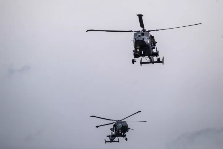 Έφτασαν στην Κύπρο δύο βρετανικά ελικόπτερα «Wildcat» 