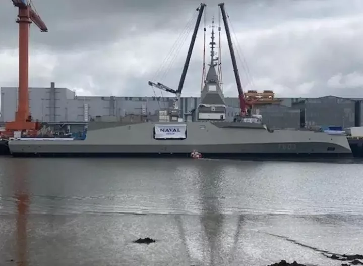 Έφθασε στην Κύπρο και η γερμανική φρεγάτα FGS Nordrhein-Westfalen