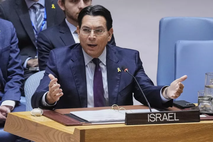Ισραηλινός πρέσβης στον ΟΗΕ: Το Ισραήλ θα στοχοθετήσει οποιονδήποτε προωθεί ριζοσπαστικές ιδέες εναντίον του