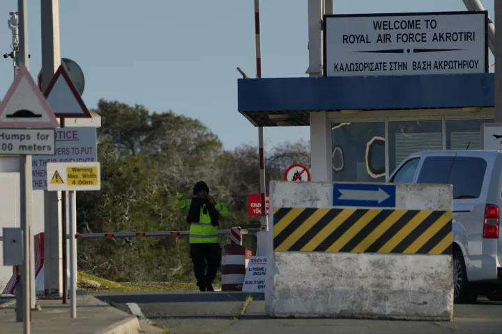 Βρετανία: Πιθανά από τον Λίβανο ή το Ιράκ το drone που έπληξε τη στρατιωτική βάση στο Ακρωτήρι