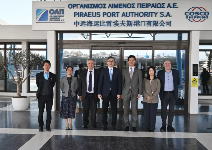 ΟΛΠ Α.Ε.: Επίσκεψη Αντιπροσωπείας της Ιαπωνικής Πρεσβείας στον Οργανισμό Λιμένος Πειραιώς