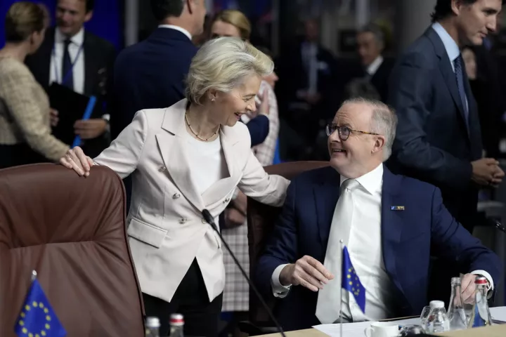 Κομισιόν: Επίσκεψη της φον ντερ Λάιεν στην Αυστραλία - Στο επίκεντρο η εμπορική συμφωνία 