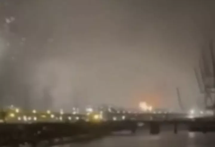 Ρωσία: Επίθεση με drone στη δεξαμενή καυσίμων του Πριμόρσκ στη Βαλτική