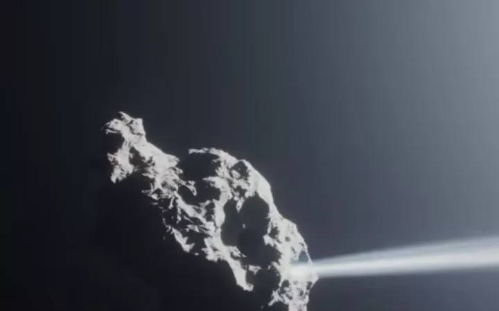 Hubble: Κατέγραψε την ιστορική αναστροφή περιστροφής ενός κομήτη (vid)