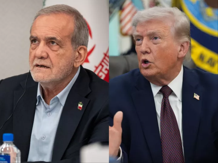 Πεζεσκιάν προς Αμερικανούς: Δεν είμαστε απειλή - Ο Τραμπ απείλησε να μην στείλει όπλα στην Ουκρανία, για να πιέσει την Ευρώπη