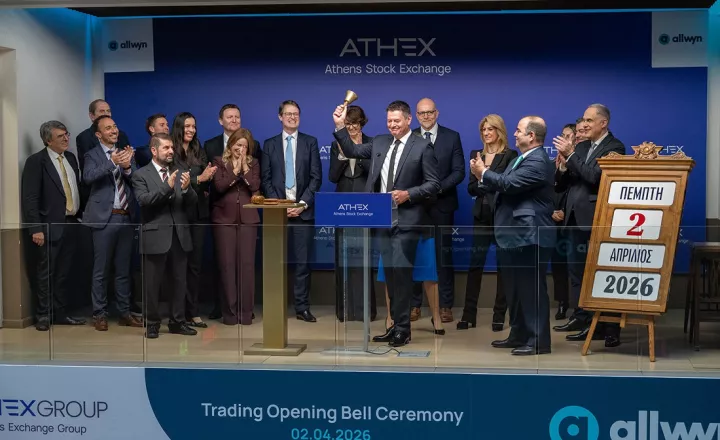 Allwyn: Ξεκίνησε η διαπραγμάτευση των νέων μετοχών στο Χρηματιστήριο Αθηνών