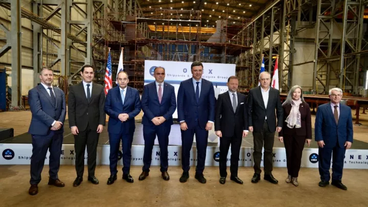 Η ONEX μεταμορφώνει τα ναυπηγεία της στην Ελλάδα σε διεθνές κέντρο παραγωγής ρυμουλκών