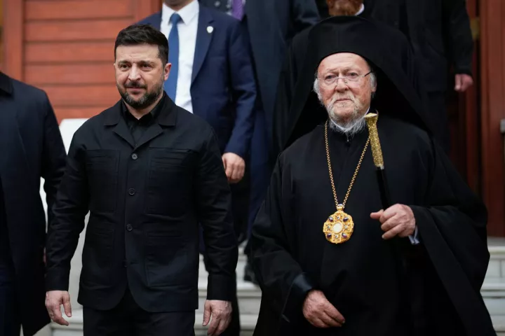 Συνάντηση Ζελένσκι με Βαρθολομαίο: «H Ουκρανία παραμένει ακλόνητη στην επιδίωξή της για μια δίκαιη ειρήνη»