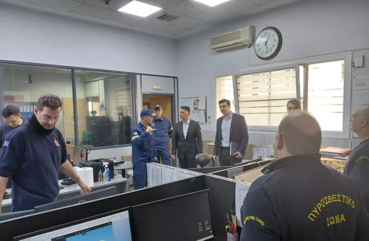 Επίσκεψη Μ. Μπεκίρη στο Κέντρο Υγείας Ν. Μηχανιώνας και στην Προσβεστική