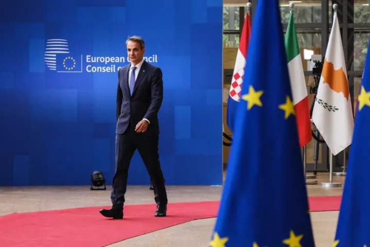 Την κοινή δήλωση των Ευρωπαίων ηγετών για την εκεχειρία στη Μ. Ανατολή συνυπέγραψε ο Κυρ. Μητσοτάκης