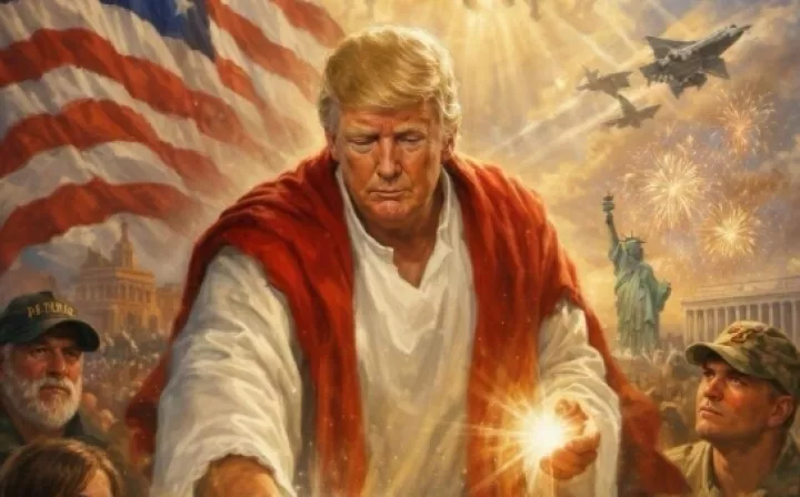 Ο Τραμπ ανήρτησε εικόνα του ως Ιησούς που θεραπεύει - Η αντίδραση του Βατικανού