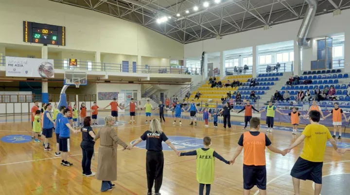 Η ElvalHalcor στο πλευρό της ομάδας καλαθοσφαίρισης «Κύδων Special Team» για παιδιά στο Φάσμα του Αυτισμού