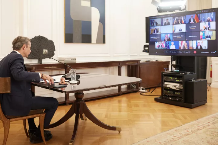 Τηλεδιάσκεψη ηγετών για την ψηφιακή ασφάλεια των παιδιών: Κοινή ευρωπαϊκή δράση, ζήτησε ο Κυρ. Μητσοτάκης