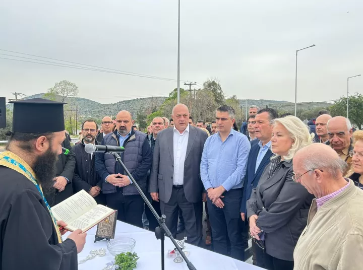 Χρ. Δήμας: Με τη νέα Γέφυρα στο Αλιγαρόρεμα κλείνουμε μια πληγή από τον «Daniel»