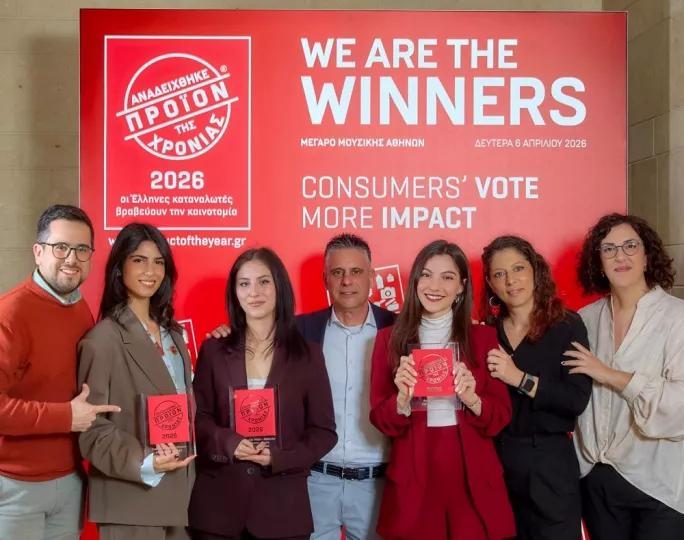 Coca-Cola Τρία Έψιλον: Amita Lemonades, Frulite BOOST και Tsakiris Sticks Cup αναδεικνύονται «Προϊόντα της Χρονιάς 2026»