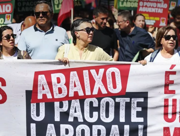 Πορτογαλία: Δεκάδες χιλιάδες διαδηλωτές κατά της σχεδιαζόμενης μεταρρύθμισης στην αγορά εργασίας