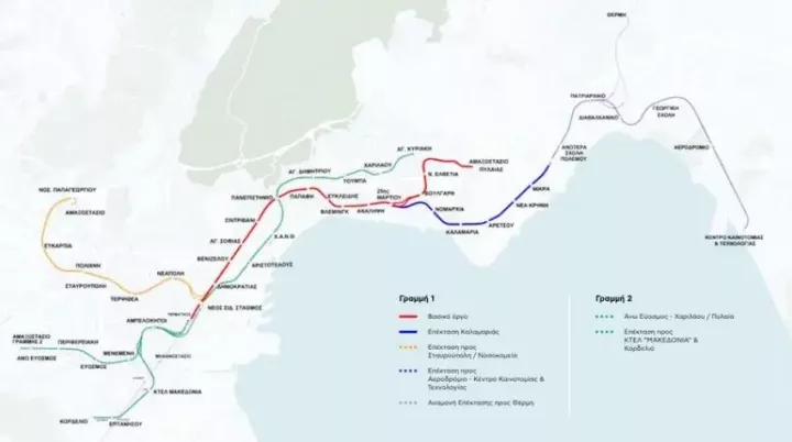 «Στοίχημα» για τη Θεσσαλονίκη η επέκταση του Μετρό δυτικά