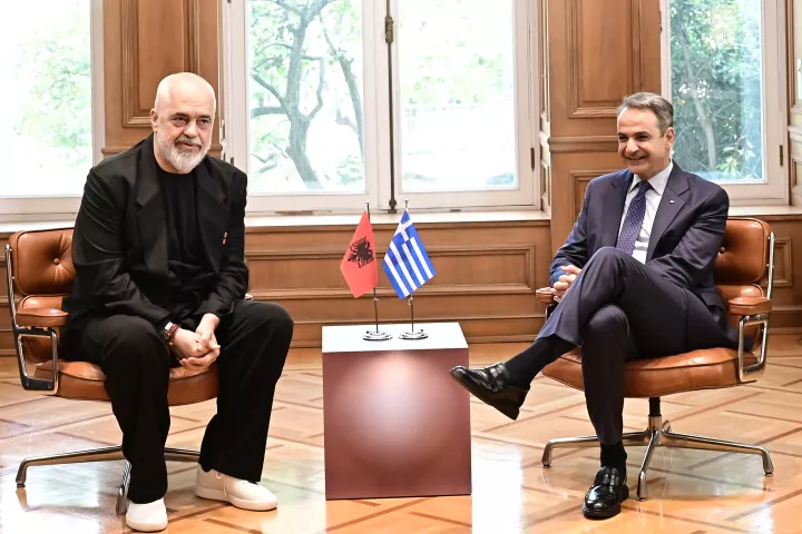 Κυρ. Μητσοτάκης σε Έντι Ράμα: Έχουμε μία σημαντική ευκαιρία να λύσουμε εκκρεμή ζητήματα (pics)