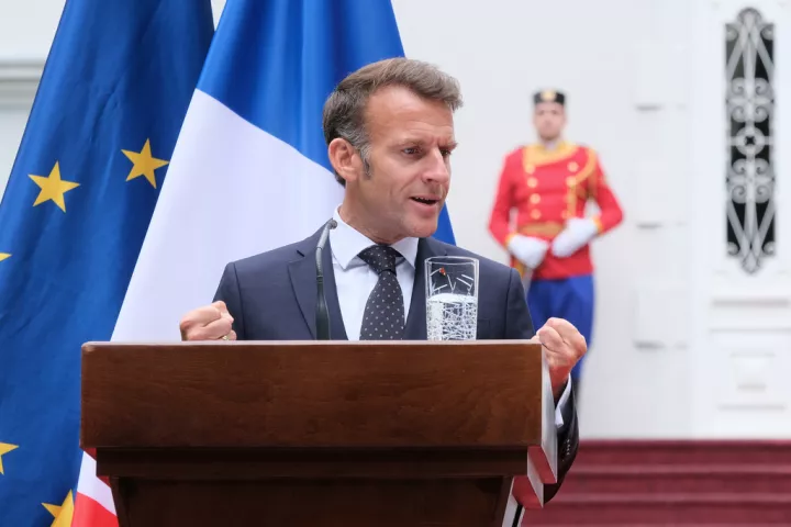 Μακρόν: Πρότεινε μία διαδικασία σταδιακής προσχώρησης των κρατών των δυτικών Βαλκανίων