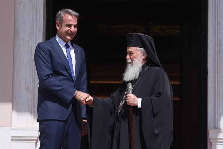 Πατριάρχης Ιεροσολύμων Θεόφιλος Γ’ σε Κυρ. Μητσοτάκη: Ο Τραμπ θέλει να επισκεφθεί την Ελλάδα