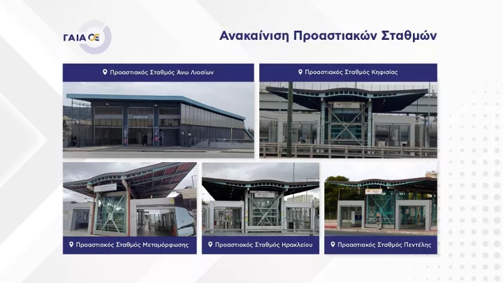 Σε εξέλιξη το σχέδιο αναβάθμισης των σταθμών του Προαστιακού Σιδηροδρόμου