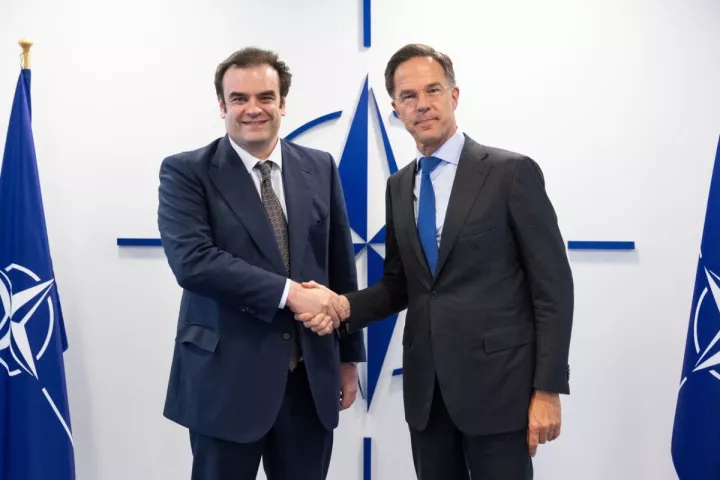 Συνάντηση Πιερρακάκη με Ρούτε στις Βρυξέλλες - Στο επίκεντρο άμυνα, ασφάλεια και οικονομική ανθεκτικότητα