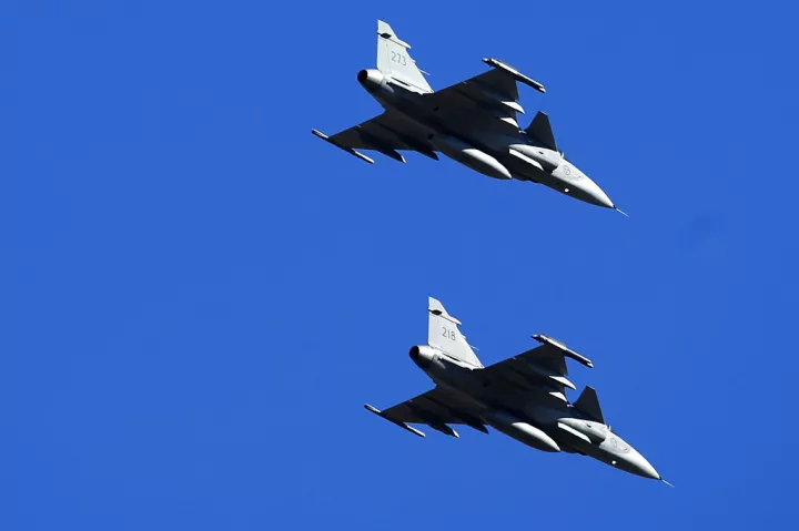 Σουηδικά Gripen αναχαίτισαν ρωσικά αεροσκάφη σε δύο περιστατικά στη Βαλτική