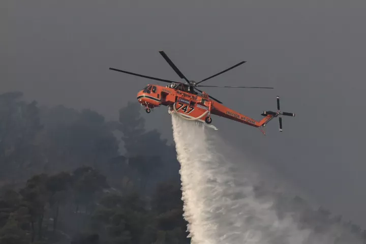 Φωτιά σε γεωργική έκταση στη Φθιώτιδα - Κινητοποιήθηκαν και αεροσκάφη
