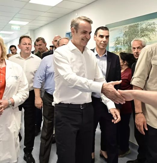 Μητσοτάκης από Κέντρο Υγείας Βάρης: Το ΕΣΥ αλλάζει για πολίτες και εργαζόμενους