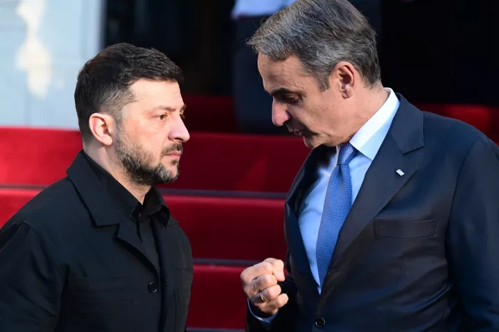 Συνάντηση Κυρ Μητσοτάκη με Ζελένσκι στις Βρυξέλλες: Έθεσε το θέμα του ουκρανικού drone στη Λευκάδα