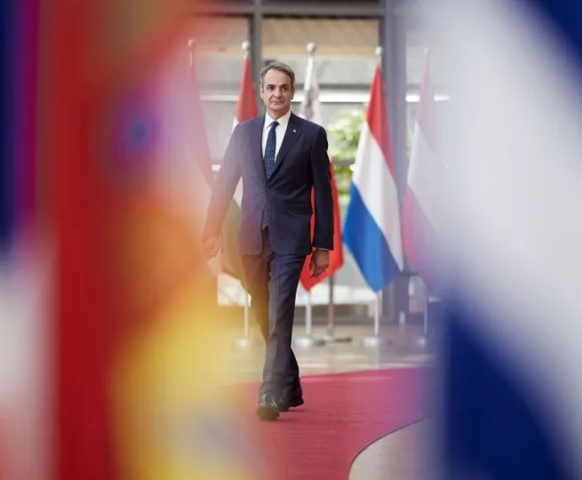 Κυρ. Μητσοτάκης από Βρυξέλλες: Άμεσα στις αντλίες η μείωση του πετρελαίου, προτεραιότητα η ελευθερία της ναυσιπλοΐας στο Ορμούζ
