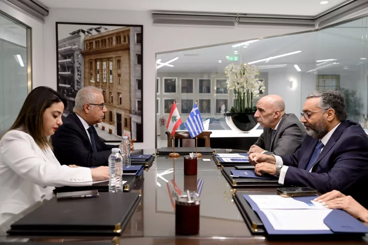 Γ. Μπρατάκος: Ελλάδα και Λίβανος μπορούν να ενισχύσουν τους οικονομικούς δεσμούς τους