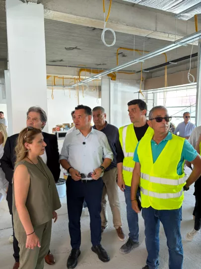Άδ. Γεωργιάδης: Επιθεώρησε τα έργα σε τρία νοσοκομεία και στο κέντρο υγείας βορείου τομέα στην Πάτρα