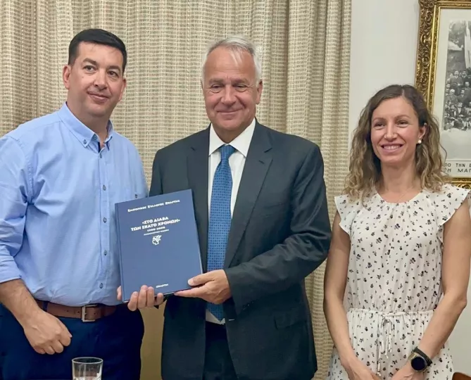 Επίσκεψη κλιμακίου της ΝΔ υπό τον Μάκη Βορίδη στην Σπάρτη
