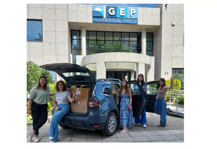 Η GEP στηρίζει το Κοινωνικό Παντοπωλείο του Δήμου Αμαρουσίου με προσφορά ειδών πρώτης ανάγκης