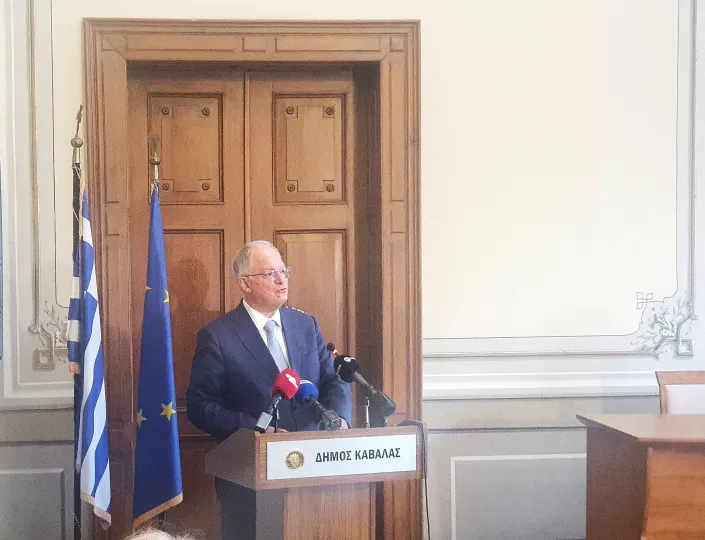 Επίτιμος δημότης Καβάλας ο Πρόεδρος της Δημοκρατίας, Κ. Τασούλας