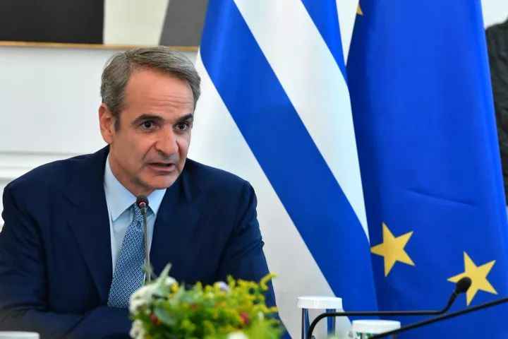 Συνάντηση Κυρ. Μητσοτάκη με τον υποψήφιο για τη θέση του γενικού γραμματέα του ΟΗΕ, Μακί Σαλ