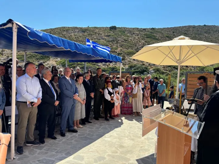 Εγκαινιάστηκε το Διαχρονικό Αρχαιολογικό Μουσείο στο ακριτικό Αγαθονήσι (pics)