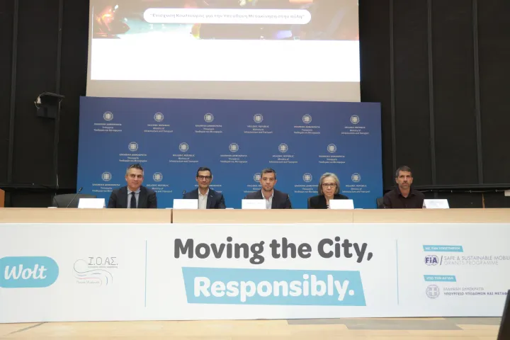 Moving the City, Responsibly: Η νέα πρωτοβουλία της Wolt για την υπεύθυνη και ασφαλέστερη μετακίνηση στην πόλη