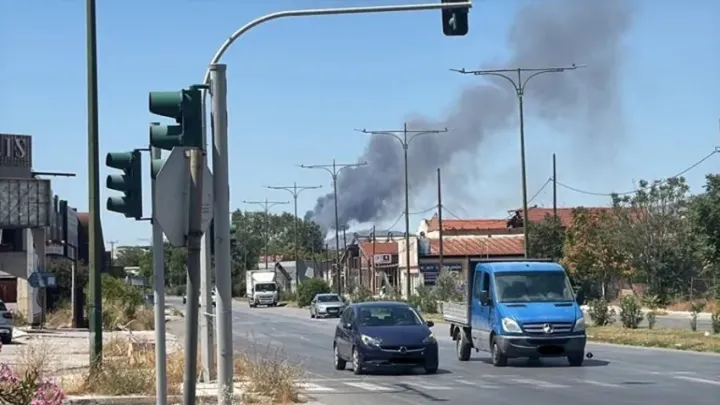 Θεσσαλονίκη: Φωτιά στα Υψώματα Διαβατών - Επί τόπου η Πυροσβεστική, ήχησε το 112 (pics&vids)