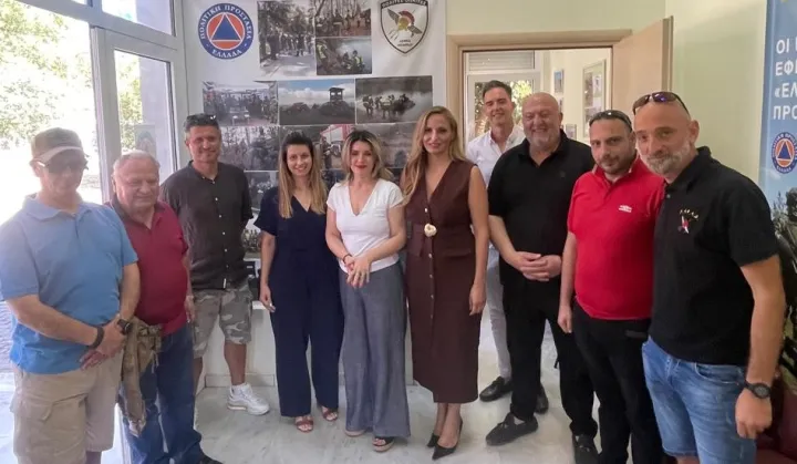 Βέροια: Στο επίκεντρο οι εθελοντές της Πολιτικής Προστασίας – Επισκέψεις φορέων της ΝΔ στην Ημαθία