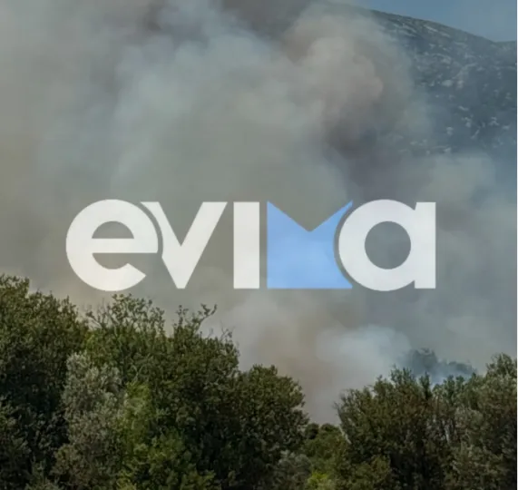 Μεγάλη φωτιά στην Εύβοια: Εστάλη 112 για εκκένωση του χωριού της Επισκοπής