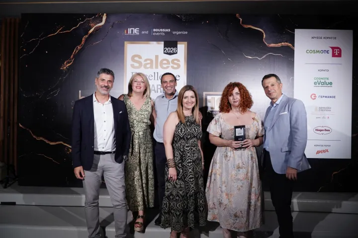Kinsen Hellas-Saracakis Leasing: Silver Award στα Sales Excellence Awards 2026