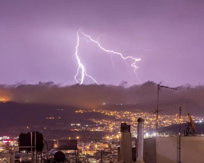 Κακοκαιρία: Πάνω από 55.000 κεραυνοί στην Ελλάδα - Πού καταγράφηκαν τα μεγαλύτερα ύψη βροχής